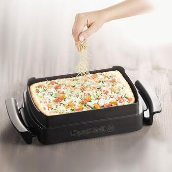 Tefal Elektriskais grils GC714834, 2000 W, melns, 600 cm2, 6 gatavošanas programmas, automātiska temperatūras kontrole (GC714834)