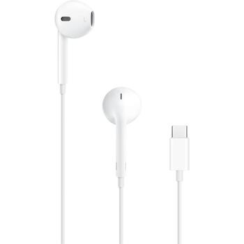 Apple Наушники MYQY3ZM/A, USB-C, 0.05кг, стерео, микрофон на кабеле, водоотталкивающие, белые (MYQY3ZM/A)
