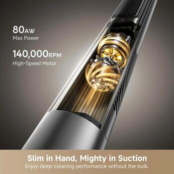 Vacuum Cleaner|DREAME|Air|Dry|Stick vacuum|Black|Bagless|Battery|VXV45A (VXV45A)