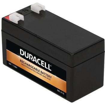 Duracell DR1.3-12 аккумулятор, 12В, 1300мАч, 15Вт·ч, 6 элементов, 0.39А, VRLA, необслуживаемый (DR1.3-12)