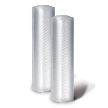 Virtuves folijas ruļļi 2 gab 30 × 600 cm rievoti vakuuma iepakošanai un sous vide 01222 Rievots Caso (01222)