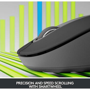 Logitech Bezvadu pele M650 910-006254, 2000dpi, 4 pogas, optiskais sensors, bezvadu savienojums, rozā krās. (910-006254)
