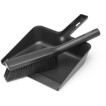 BRABANTIA slaucīšanas komplekts, birste un šaufele, dark grey (234163)