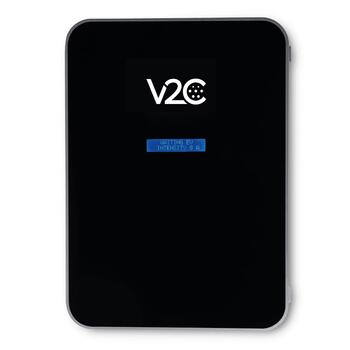 Настенная зарядная станция для электромобиля 22kW Type 2 розетка 32A 3 фазы WiFi smart Trydan V2C (INU22T2SOK)