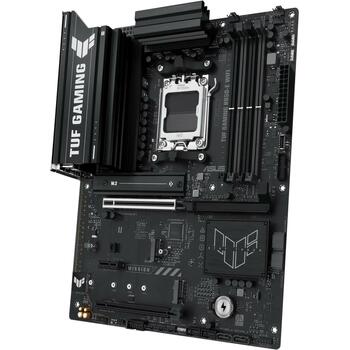 Asus Mātesplate TUF GAMING B850-E WIFI, AMD AM5, DDR5, 256 GB, 4 DIMM, 3 M.2, 4 SATA III, 2.5 Gb Ethernet, Wi-Fi 6E (TUF GAMING B850-E WIFI)