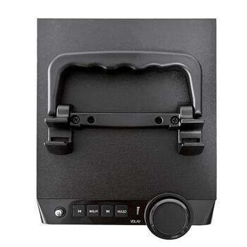 Media-Tech Pārnēsājamais skaļrunis MT3186, 30W RMS, 900W PMPO, 80-20000Hz, Bluetooth 5.3, FM radio, MP3, microSD, USB, USB-C, AUX (MT3186)