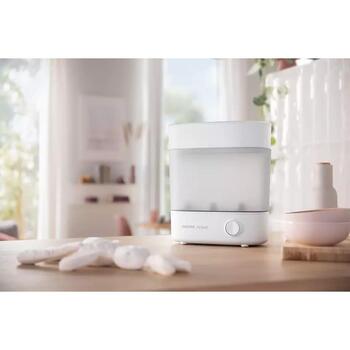Philips Avent паровой стерилизатор SCF291/00, для 6 бутылочек, 10 мин, 99,9% микробов, PP, 304x183x359 мм (SCF291/00)