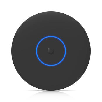 Wi Fi 7 piekļuves punkts trīsbanda 802.11be ar 8 telpiskās plūsmas līdz ~15 Gb s caurlaidspēja 500+ ierīces 10 GbE PoE++ RJ45 UniFi U7-PRO-XGS-B Melns Ubiquiti (U7-PRO-XGS-B)