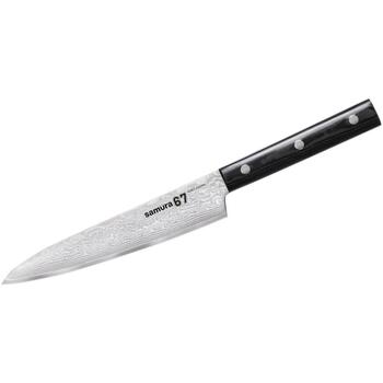 Samura Универсальный нож SD67-0023M, 150мм, дамасская сталь, 61 HRC, 67 слоев, рукоять Micarta (SD67-0023M)