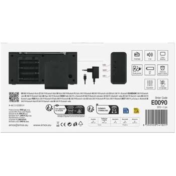 Emos Портативное радио E0090, DAB/DAB+/FM, 337г, 2,4 дюйма TFT, Bluetooth 5.0, 10м, функция будильника (E0090)