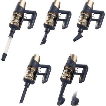 Cecotec пылесос Rockstar RX70 AquaPet Flex A01_EU01_115939, 780 Вт, 100 мин, беспроводной, ручной/палки, синий/золотой (A01_EU01_115939)