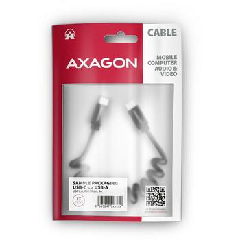 Axagon кабель USB-C к USB-C BUCM-CM10TB 0.6м 60Вт 2x USB-C мужской Черный (BUCM-CM10TB)