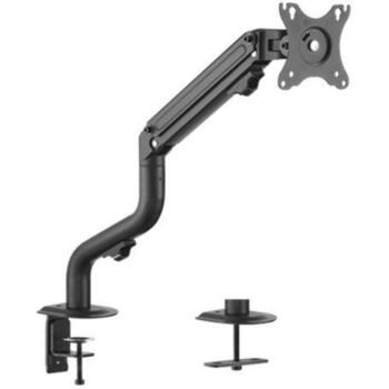 Gembird LCD монитор крепление MA-DA1-02, 1 рука, 8 кг, 17-32'', VESA 75x75/100x100, черный, газовая пружина (MA-DA1-02)
