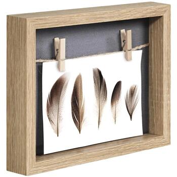 Hama Рамка для фото 00175336, 16,5 x 21,5 см, MDF, дубовый тон, подходит для фотографий, легко менять (00175336)
