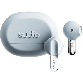 Sudio N3BLU беспроводные наушники, Bluetooth 5.4, 32 Ом, 105 дБ, 12 мм, 5.5 ч, микрофон, защита от брызг (N3BLU)