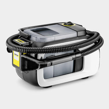 Karcher SE 3-18 Compact Home 1.081-506.0, 18В, 75мм, 184Вт, 1.7л/2.9л, 12-24мин, компактный, беспроводной (1.081-506.0)