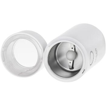 Adler Кофемолка AD 4446wg, 150 Вт, 75 г, защитный переключатель крышки, белый/золотой (AD 4446 white gold)