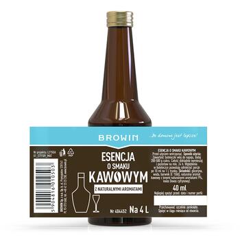 Browin Kafijas garšas esence 404452, 40ml, dabīgs aromāts, 4L liķierim, bez konservantiem (404452)