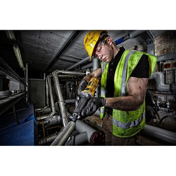 Dewalt DWE4884-QS прямая шлифмашина, 450 Вт, 25000 об/мин, 6 мм, 38 мм, эргономичный выключатель, воздушный поток (DWE4884-QS)