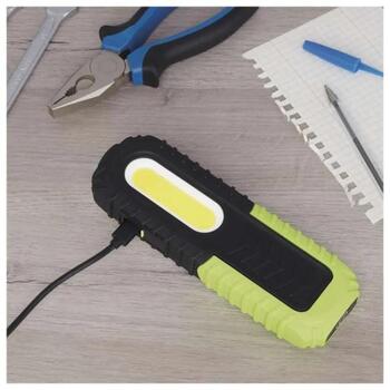 Emos Рабочий светильник P4531, 400 лм, 2000 мАч, COB LED 100 %, COB LED 50 %, LED 100 %, функция быстрого отключения (P4531)