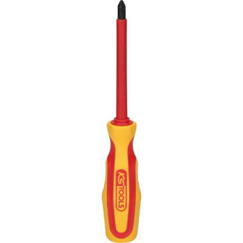 KS Tools ERGOTORQUE VDE skrūvgriezis PH2x100mm, 117.0526-E, 0.67kg, izolēts (117.0526-E)