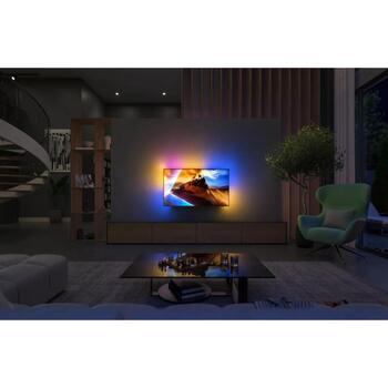 Philips televizors 55OLED801/12, 55 collas, 4K UHD OLED, 3840x2160, 120 Hz, Ambilight, Dolby Vision, Dolby Atmos, Titan OS (55OLED801/12)