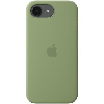 Apple Мобильный телефон Кейс MHWF4ZM/A, Силикон, Светлый мох, 45% переработанный силикон, Совместимость с MagSafe (MHWF4ZM/A)