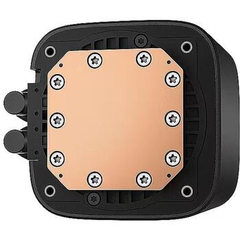 Deepcool Dzesētājs LE360 V2 R-LE360-BKAMMC-G-2, 75.89 cfm, 3 ventilatori, 31.6 dBA, 500-2100 rpm, PWM atbalsts (R-LE360-BKAMMC-G-2)