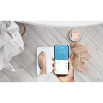 Eta Ванные весы ETA277990000, 180 кг, 100 г, Измерение ИМТ, Bluetooth, Батарея AAA, 10 профилей пользователей (ETA277990000)