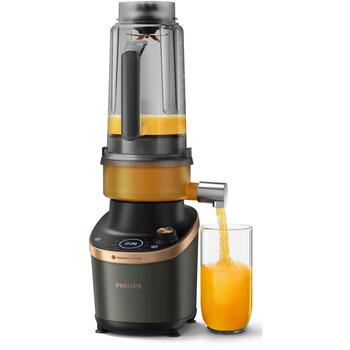 Philips настольный блендер HR3770/10 1500 Вт, 2 л, 22000 об/мин, ножи из нержавеющей стали, Tritan чаша, 12 скоростей (HR3770/10)