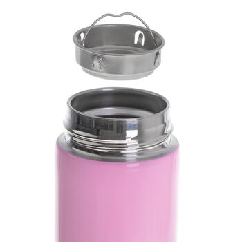 Термобутылка из нержавеющей стали AD 4506P 500 ml двойная стенка с изоляцией Розовая Adler (AD 4506 pink)