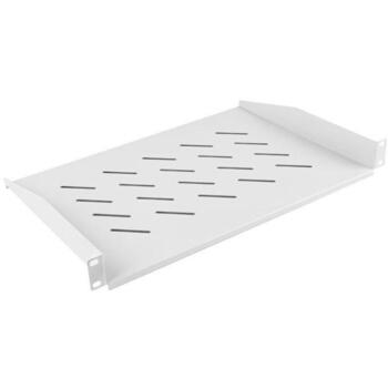 Lanberg полка для шкафов 19'' 450/600/800/1000mm 1U AK-1008-S, 483x315mm, 20kg, серый, универсальная полка (AK-1008-S)