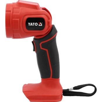 Yato lukturis YT-829690, 18V, 300lm, 3W, COB LED, Li-Ion, IP20, IK07, 6000-6500K, CRI≥80, 120°, 90° galva, korpuss (YT-829690)