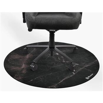 Arozzi Zona Round Floor Pad AZ-ZONA-PAD-BKM, 121см, 3мм, микрофибра, нескользящая основа, для офиса (AZ-ZONA-PAD-BKM)