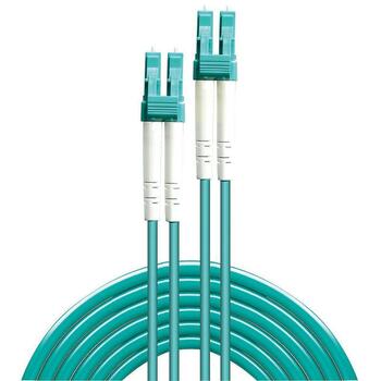 Lindy optiskās šķiedras patch kabelis 46402, 50 m, OM3, LC, LC, 50 µm, 125 µm, 3 mm OD, LS0H (46402)