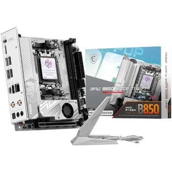 Msi Datora mātesplate MPG B850I EDGE TI WIFI, DDR5 128GB, 2x M.2, 5G LAN, Wi-Fi 7, HDMI 2.1, 7.1 audio (MPG B850I EDGE TI WIFI)