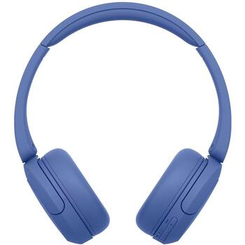 Sony наушники WH-CH530 WHCH530L.CE7, 30мм, 20-20000Гц, 55ч, Bluetooth 6.0, USB-C, встроенный аккумулятор, микрофон, шумоподавление (WHCH530L.CE7)