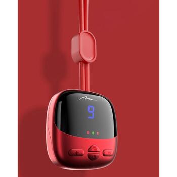 Media-Tech EMS массажер для шеи MT6534, 5W, 2 зоны массажа, 4 режима, перезаряжаемый, подогрев, вибромассаж (MT6534)