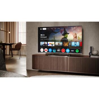 Sharp QLED televizors 55JP7265E, 3840 x 2160, 4K UHD, Google TV, 2xUSB, 4xHDMI, MiniLED, Smart TV (55JP7265E)