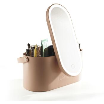Rio Органайзер для макияжа с зеркалом CSBB-EU/1.6, 24.1cm x 11.7cm x 10.4cm, USB зарядка, LED подсветка, портативный дизайн (CSBB-EU/1.6)