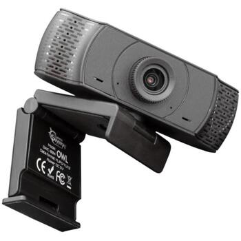 White Shark Вебкамера OWL GWC-004, 1920 x 1080, 30 кадров/с, 1,5 м, USB 2.0, Встроенный микрофон, 360° поворот (OWL)