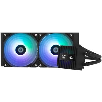 Zalman ALPHA2 A24 Black, 240mm, 2 ventilatori, 2000 RPM, 600 RPM, 29.7 dB, ARGB, sūknis 3000 apgr./min (Alpha2 A24 Black)