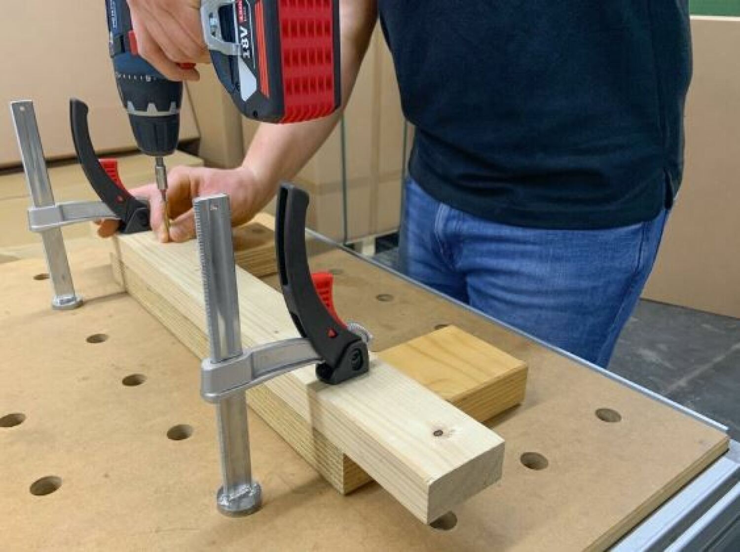 Bessey Spīle TW20-15-8KLI-SET, 500N, 20mm, min. 19mm, vieglais magnijs, auksti velmēts tērauds (TW20-15-8KLI-SET)