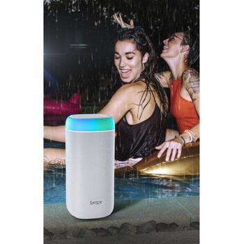 Hama Bluetooth колонка 00188229, 30W, 12ч работы от аккумулятора, IPX4, 5 LED режимов, TWS, AUX (00188229)