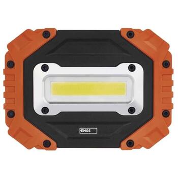 Emos P4113 COB LED рабочая лампа, 700 лм, 4×AA, 3 режима, IP43, ударостойкая, 35 м (P4113)