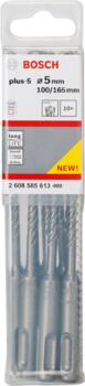 SDS-plus-5 urbis (S4L) 5 x 100 x 165 mm, 10 gab., Perforatora urbjiem SDS PLUS-5 URBIS, 2608585613, BOSCH (2608585613)