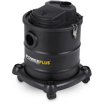 Пылесос для золы и пыли камина печи гриля 1200W 20L 19 kPa 60°C POWX308 Powerplus (POWX308)