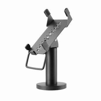 Sbox Kredītkaršu termināļa statīvs PTM-03, 176mm, 179x86x27mm, VeriFone VX 520, alumīnijs, tērauds, plastmasa, +180°/-180° (PTM-03)