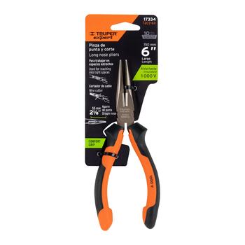 Плоскогубцы с заостренными концами Expert 150mm T203-6X Truper (T203-6X)