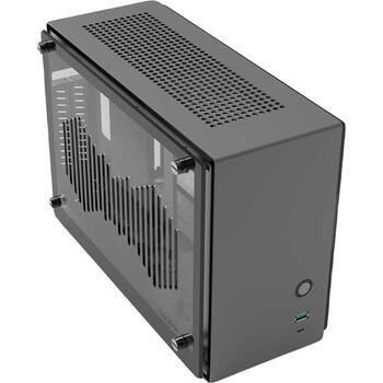 Zalman M2 Mini ITX Korpuss M2 mini (Gray), 328x150x235mm, 2.8kg, Alumīnijs, Tērauds, 2x2.5